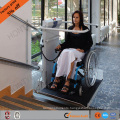 China supply inclined through floor wheelchair stairlifts for disabled